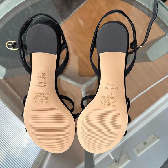 STUART WEITZMAN Starla 75 Block Heel Sandal - Picture 5 of 5